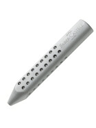 Dreieckradierer GRIP, in Stiftform - grau