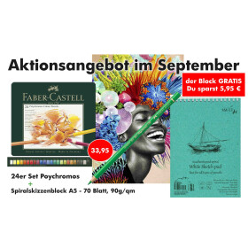 Künstlerfarbstift Polychromos - 24er Metalletui mit...