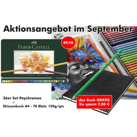 Künstlerfarbstift Polychromos - 36er Metalletui