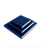 Skizzenbuch Hardcover 19,5 x 19,5 cm - 190 Seiten, 140 g/m² - schwarzer Einband