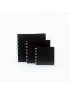 Spiral-Skizzenbuch 19,5 x 19,5 cm - 100 Seiten 160 g/m²