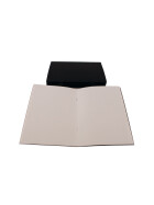 Skizzenheft A5 - 40 Seiten Hochformat Starter-Skizzenbuch 140 g/m - Schwarzer Kartoneinband