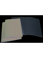 Skizzenheft A4 - 40 Seiten Hochformat Starter-Skizzenbuch 140 g/m - Schwarzer Kartoneinband