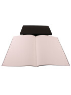 Skizzenheft A3 - 40 Seiten Hochformat Starter-Skizzenbuch 140 g/m - Schwarzer Kartoneinband