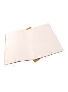 Skizzenheft A4 - 32 Seiten ECO Starter Skizzenbuch 150 g/m² weißes Papier - Naturfarbener Einband