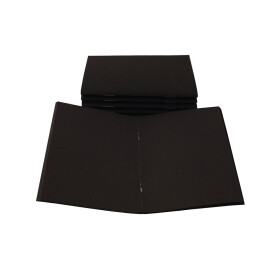 Skizzenheft A6 - 40 Blatt Starter-Buch mit schwarzem...