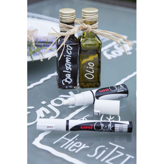 Kreide-Marker Uni Chalk PWE-5M, 1,8 - 2,5 mm -  16 Farben