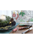 Kreide-Marker Uni Chalk PWE-17K, 15mm - 5 Farben