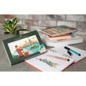 Zeichenstift Pitt Artist Pen Brush 12er Set - New York