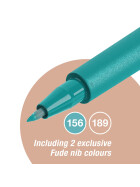 Zeichenstift Pitt Artist Pen Brush 12er Set - New York