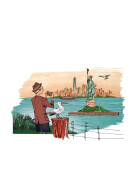 Zeichenstift Pitt Artist Pen Brush 12er Set - New York