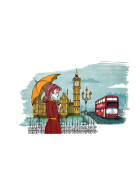 Zeichenstift Pitt Artist Pen Brush 12er Set - London