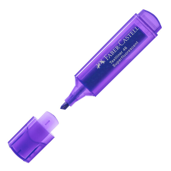 Textmarker TL 46 Superfluor, nachfüllbar - violett