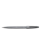 Kalligrafiestift Sign Pen Brush grau Pinselspitze: 0,2 - 2,0mm