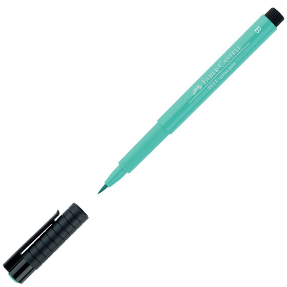Tuschestift Pitt Artist Pen Brush 1-3 mm - phthalogrün