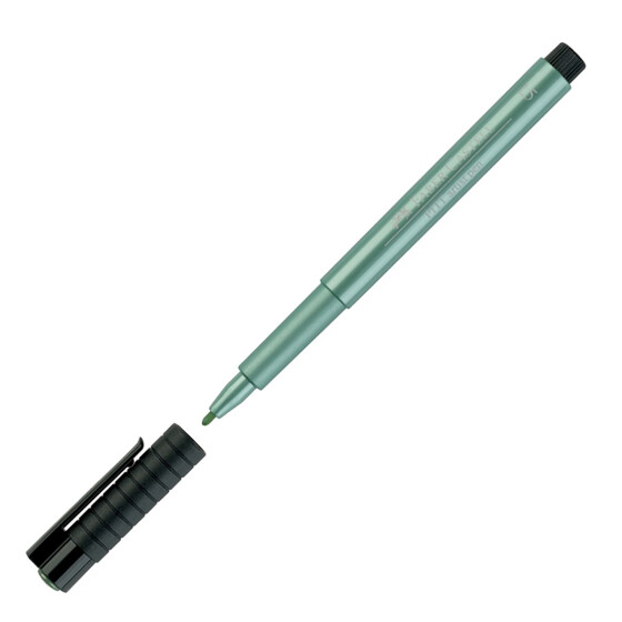 Tuschestift PITT® ARTIST PEN 1,5 green metallic - Farbe 294