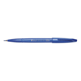 Kalligrafiestift Sign Pen Brush blau Pinselspitze: 0,2 -...