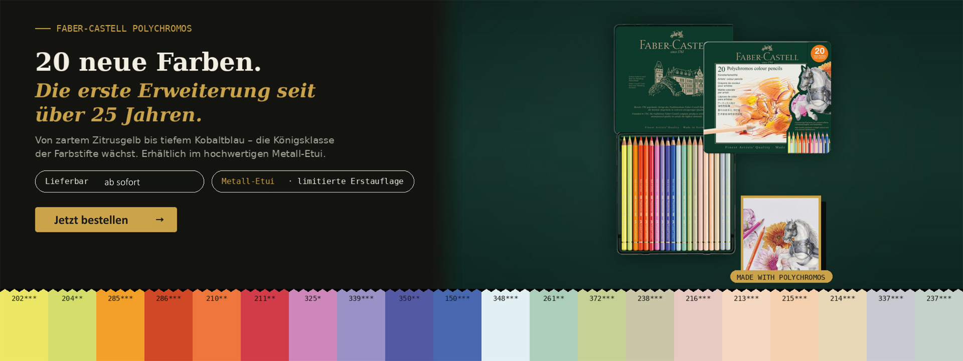 Die Königsklasse wächst um 20 Farben