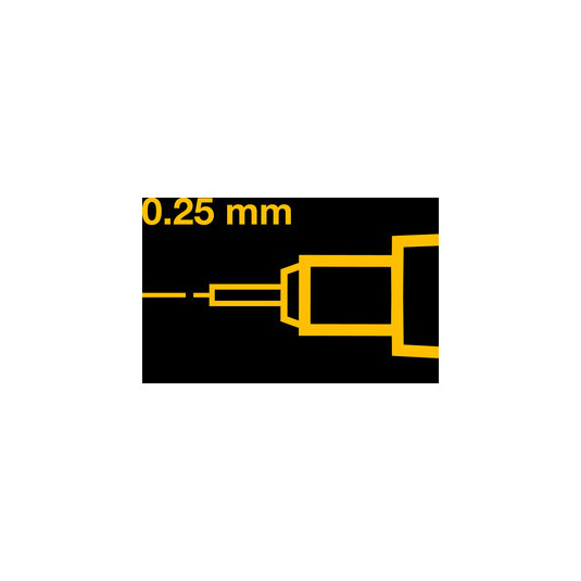 0,25 mm
