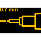 0,70 mm