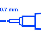 0,70 mm