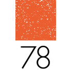 Glitter orange