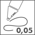 Tintenfeinliner Ecco Pigment - 9 Strichstärken