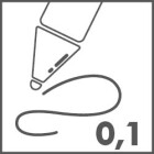 Tintenfeinliner Ecco Pigment - 9 Strichstärken
