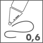 Tintenfeinliner Ecco Pigment - 9 Strichstärken
