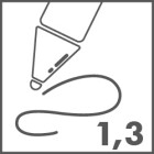 1,3 mm