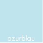 azur blau