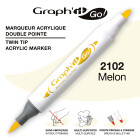 Acrylmarker GRAPHIT GO 2 Spitzen - 60 Farben