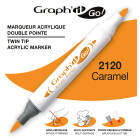 Acrylmarker GRAPHIT GO 2 Spitzen - 60 Farben