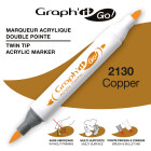 Acrylmarker GRAPHIT GO 2 Spitzen - 60 Farben