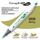 Acrylmarker GRAPHIT GO 2 Spitzen - 60 Farben