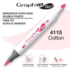 Acrylmarker GRAPHIT GO 2 Spitzen - 60 Farben