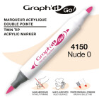 Acrylmarker GRAPHIT GO 2 Spitzen - 60 Farben