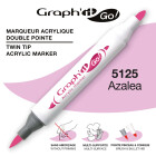 Acrylmarker GRAPHIT GO 2 Spitzen - 60 Farben