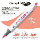 Acrylmarker GRAPHIT GO 2 Spitzen - 60 Farben