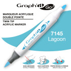 Acrylmarker GRAPHIT GO 2 Spitzen - 60 Farben