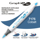 Acrylmarker GRAPHIT GO 2 Spitzen - 60 Farben