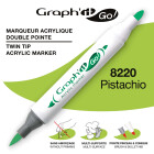 Acrylmarker GRAPHIT GO 2 Spitzen - 60 Farben