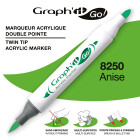 Acrylmarker GRAPHIT GO 2 Spitzen - 60 Farben