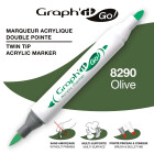 Acrylmarker GRAPHIT GO 2 Spitzen - 60 Farben