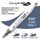 Acrylmarker GRAPHIT GO 2 Spitzen - 60 Farben
