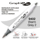 Acrylmarker GRAPHIT GO 2 Spitzen - 60 Farben