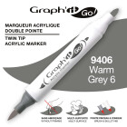 Acrylmarker GRAPHIT GO 2 Spitzen - 60 Farben